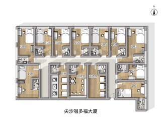 多福大厦 尖沙咀 近港理工（HSH）